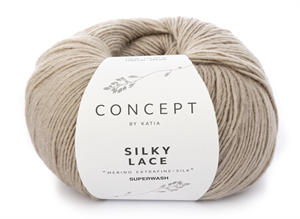 Silky lace - beige
